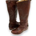 Frye  Melissa Calf High‎ Riding Leather Boots Photo 0