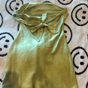 Hello Molly Fitted Olive Green Mini Dress Photo 1