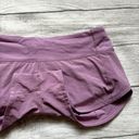 Lululemon  Speed Up Short 2.5" Jubilee Purple Women Size 4 Photo 1