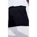 Calvin Klein  Women's Sleeveless Top Shirt Patterned Stretch Black White Large Photo 8
