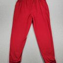 Rae Dunn  Womens Pajama Set Size L Red JOY Holiday Pull On Sweatshirt & Pants NEW Photo 14