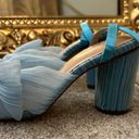 Blue Bow Heels Size 6.5 Photo 2