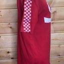 Coca-Cola  Enjoy Coke Red Unisex Checkered Sleeves T-Shirt Small Photo 5