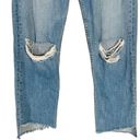 GRLFRND  Helena High Rise Distressed Ripped Straight Crop Jean Size 28 Photo 5