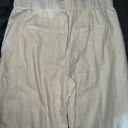 Abercrombie & Fitch Abercrombie Linen-Blend Tailored Wide Leg Pant in Light Beige Photo 12