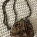 Big Buddha  Bag Distressed Linen Blend Chain Strap Date Night Dainty Feminine Photo 0