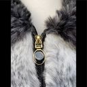 Sam Edelman  ombre faux fur coat Sz small Photo 3