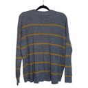 American Eagle Jegging Fit Gray & Yellow Striped Knit Sweater Photo 4