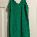 H&M Green Stretchy Mini Dress-Size XL Photo 2