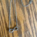 infinity Necklace 14k White Gold Photo 2