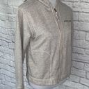 Ralph Lauren Polo women M 100% cotton full zip sweatshirt jacket grey Photo 3