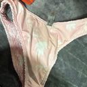 Pink And White Bathing Suit Bottoms Photo 2