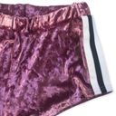 Lounge Pink Velvet Side Striped High Rise  Booty Shorts Photo 76