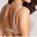 Panache  Jasmine 6951 tan nude lace unlined bra 32F Photo 5