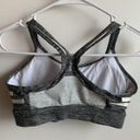 Lilybod  Gray & White Livvy Racerback Sports Bra Photo 2