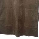 Wilfred Free Aritiza  Faux Suede Pocket Front Nori Shift Dress Size Small Photo 6