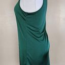 Xhilaration Green Silky Tank Top Mini Dress, Women's S Photo 3