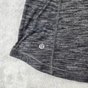 Lululemon 5 Mile Long Sleeve Heathered Black Top Women's Size 4 (?) Photo 10