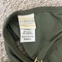 l*space Olive Green Bikini Top Photo 2