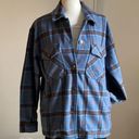 Velvet Heart  Women’s Plaid Flannel Button Up Shirt Jacket Shacket with Pockets Photo 0