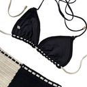 Zimmermann  Clover Crochet Bikini Set in Black & White Photo 6