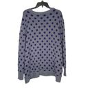 Lane Bryant  Women's Sweater Plus Size Pullover Polka dots Gray Purple Size 22/24 Photo 9