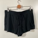 Stars Above  Pajama Shorts in Black Beautifully Soft Size XL Photo 1