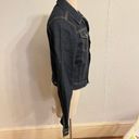 Juicy Couture  Jeans Dark Blue Denim Jacket Size Large Photo 2