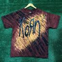 Korn Logo FTL 25  tiedye Tshirt size extra large Photo 0