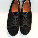 Vionic  Jean Sneaker Black Suede Slip On Casual Shoe Sz 12 GUC COMFORT SHOE Photo 3