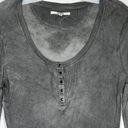 J Brand  Henley Shirt Photo 5