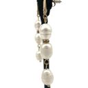 Ettika NWT  18K Gold-Plated 10MM Freshwater Pearl Cubic Zirconia Dangle Earrings Photo 3