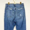 Abercrombie & Fitch  Curve Love High Rise Mom Jean Straight Leg Distressed Size 8 Photo 5