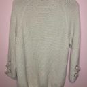 Coco + Carmen Coco‎ + Carmen size small/medium women’s vneck sweater tan/cream color Photo 4