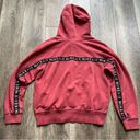 Nike  Air Women’s Rust Red Pullover Hoodie Sweatshirt Size Large Photo 15