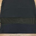 Bebe Black Mesh Pencil Skirt Size XS Photo 5