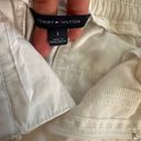 Tommy Hilfiger  Women’s Pants White Belted Preppy Size 2 EUC Photo 2