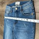 Free People  Great Heights Frayed Hem High Rise Stretch Skinny Jeans Size 25 Photo 7