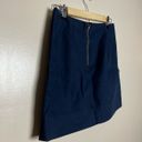 J.Crew SALE! Navy  Pleated Mini Skirt Size 2 NWOT Photo 3