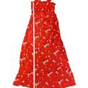 Isabel Maternity  Sleeveless Smocked Top Floral Maxi Dress | Size XS Photo 3