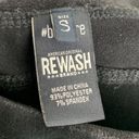 REWASH American Original  Brand Faux Suede Black Leggings Photo 3