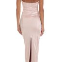 Lucy in the Sky Satin Maxi Dress Photo 1