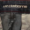 Liz Claiborne  Bermuda Classic 2 Pocket Mid Rise Denim Blue Jean Shorts Women’s 8 Photo 3