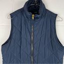 ☀️ Quinn Quilted Navy Vest, Size Medium Blue Photo 7