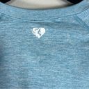 women's best  Move Seamless Crop Top Blue Long Sleeve Workout Shaping Size 2XL Photo 9