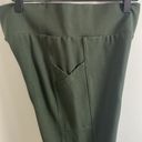 Lou & grey  Ponte Knit Pocket Capri Leggings Olive Green Size LP Photo 7