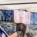 Revice Denim Revice Yin Yang Two Tone Crop Colorblock Zipper High Rise Straight Jeans Size 30 Photo 7