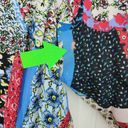 Natori Josie  Womens Medium Lagenlook Mixed Print Swim Cover Up *Minor Flaw Photo 3