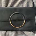 Kaari Blue Black Gold Clutch Purse Photo 0