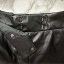 NWT House of Harlow 1960 Vegan Leather Black Shorts & Crop Top Size 8 Photo 9